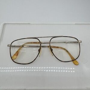 Vintage Fratelli Lozza Luca Tortoise Eyeglass Frames Italy 56-16 145